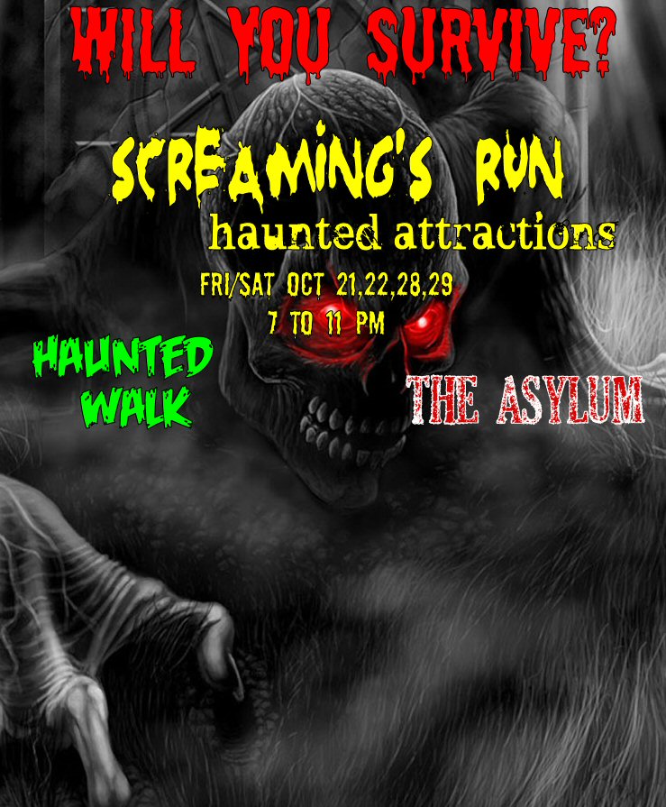 Screamings Run Haunted Walk